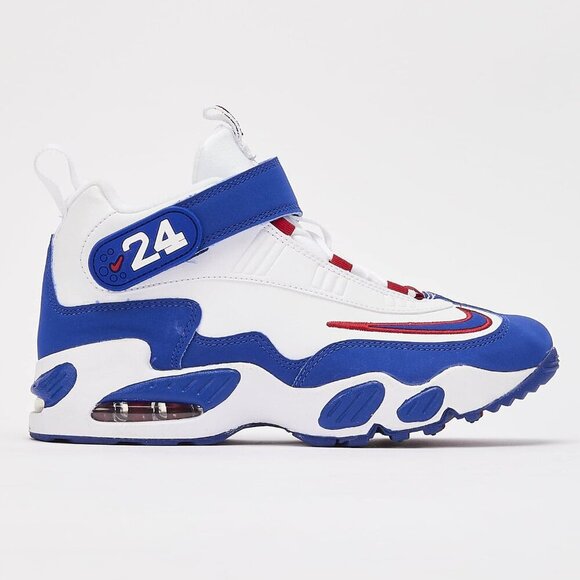 Nike Air Griffey Max 1 (PS) | Kids | Blue White Red | size 1Y | Good Condition - Picture 1 of 11